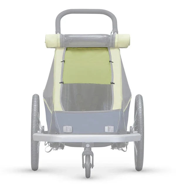 Croozer Sun Cover Kid For 2 Lemon Green Ab 2018 1