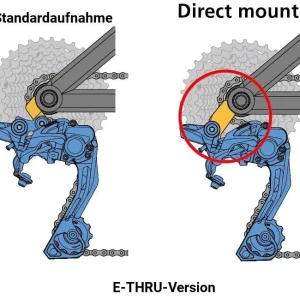 Bulls Ausfallende (Schaltauge) Für E-Stream Mit 650Wh-Akku Ab 2018 ST-131 Normal-Mount 16