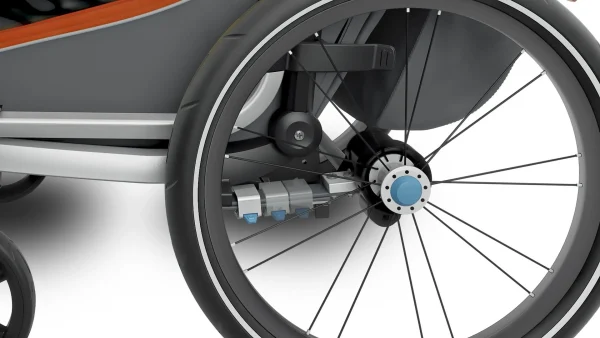 Thule Chariot Thule-Chariot Cross1, Roarange / Dark Shadow 9